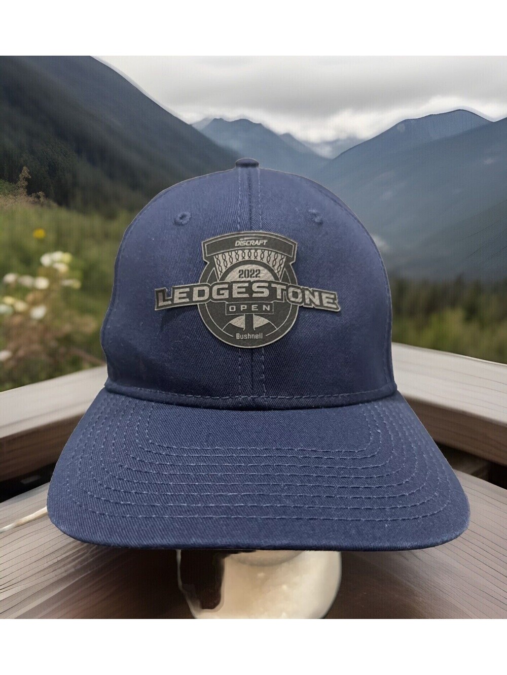 Discraft Ledgestone 2022 Open Bushnell Disc Golf Pro Tour Snapback Baseball Cap